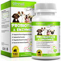 Probiotics for Dogs with Digestive Enzymes - Promotes Gut and Immunity Health (180 Chewys)
