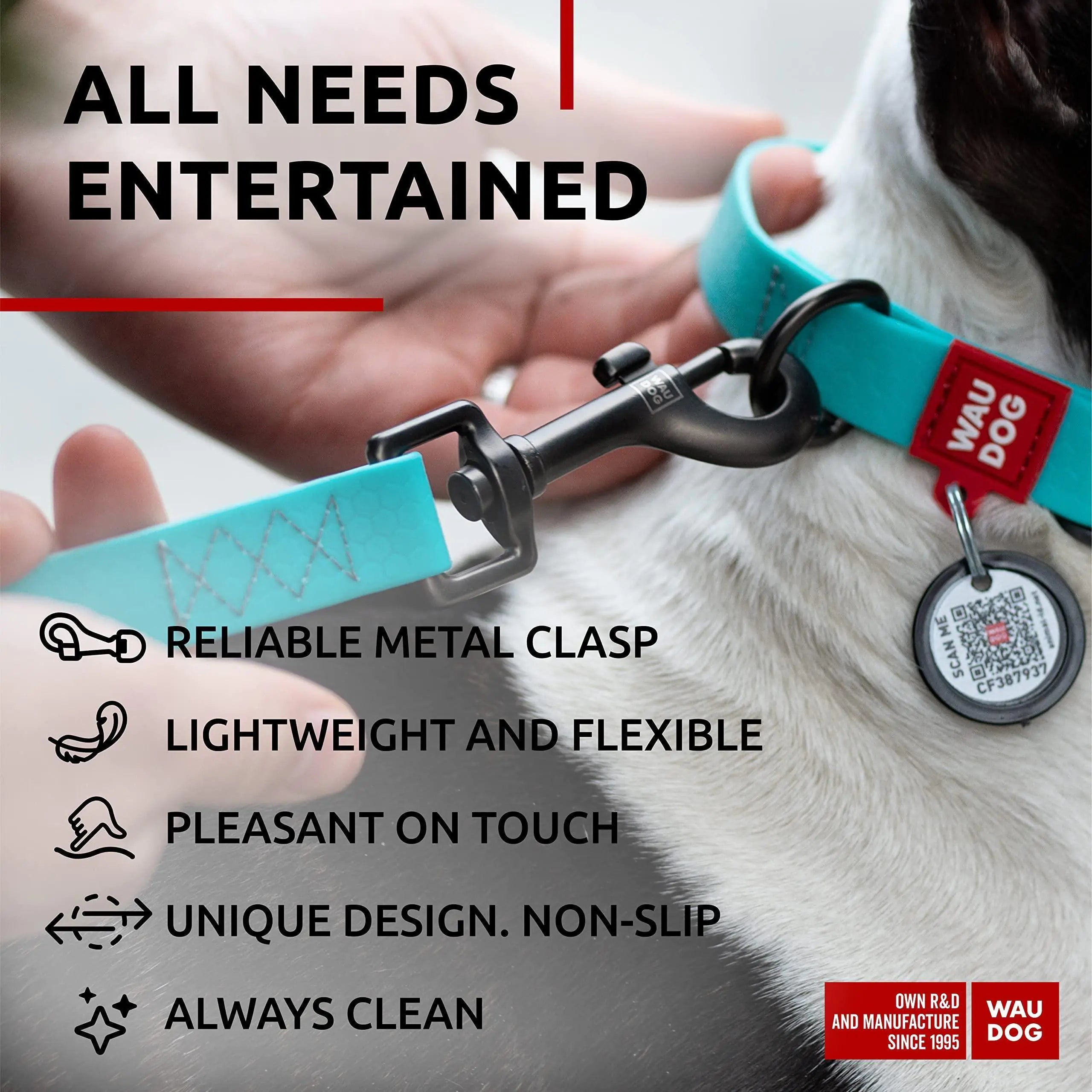 Dog Leash 6 Ft Anti Slip Dog Leash for Medium Small Dogs Glow Dark